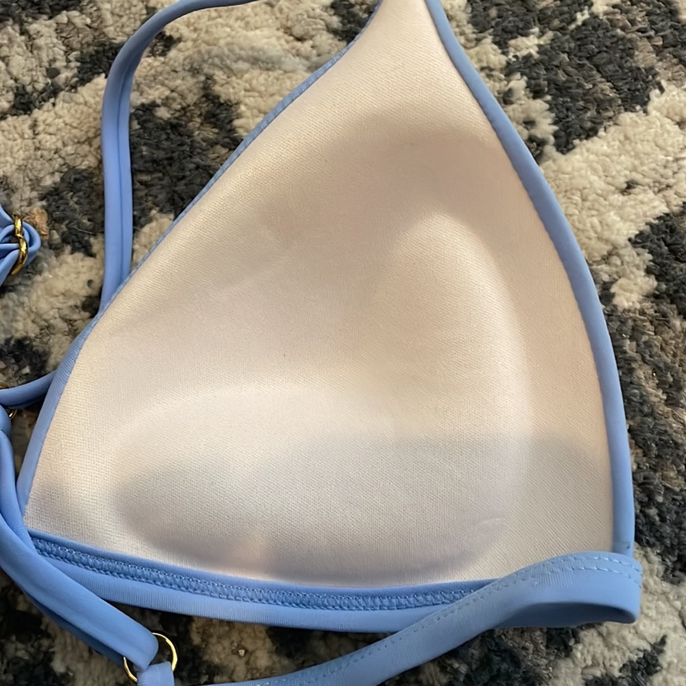 California Sunshine Blue Bikini Top - Picture 5 of 5
